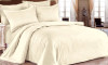 Чайная роза однотонный светло-кремовый сатин Чайная роза однотонный светло-кремовый сатин